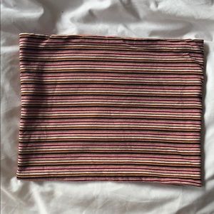 Sz XS/S Brandy Melville Striped Crop Tube Top